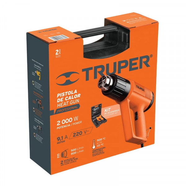 Pistola de calor 2000 W